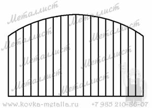 Сварные заборы - эскиз № 31