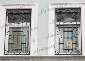 Кованые решетки на окна - реставрация