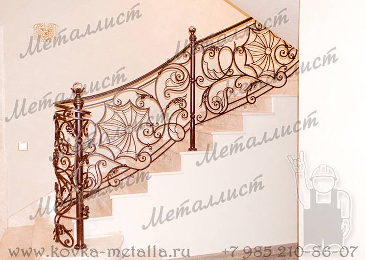 Перила для лестниц - инд. дизайн