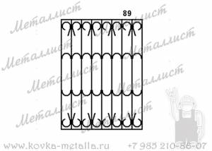 Сварные решетки - эскиз № 089