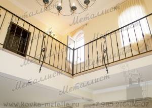 Кованые балконы - эскиз перил № 203