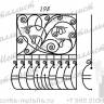 Кованые решетки - эскиз № 198