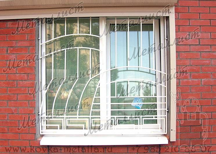 Сварные решетки на окна - инд. проект