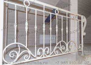 Кованые балконы - эскиз перил № 209
